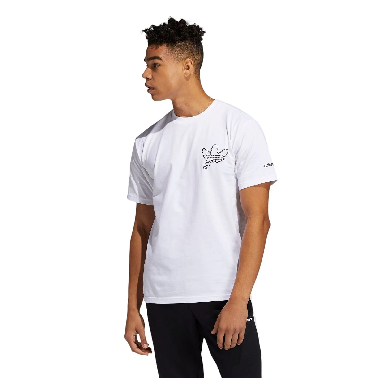 adidas Originals A.D.I.D.A.S. Graphic T-Shirt - White