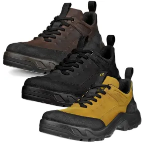 ECCO Mens Offroad Waterproof Nubuck Walking Shoes