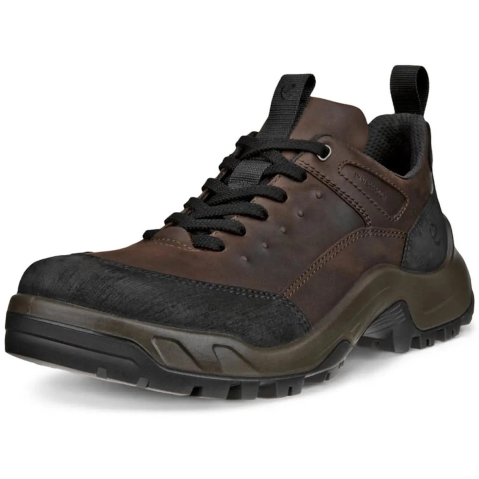 ECCO Mens Offroad Waterproof Nubuck Walking Shoes