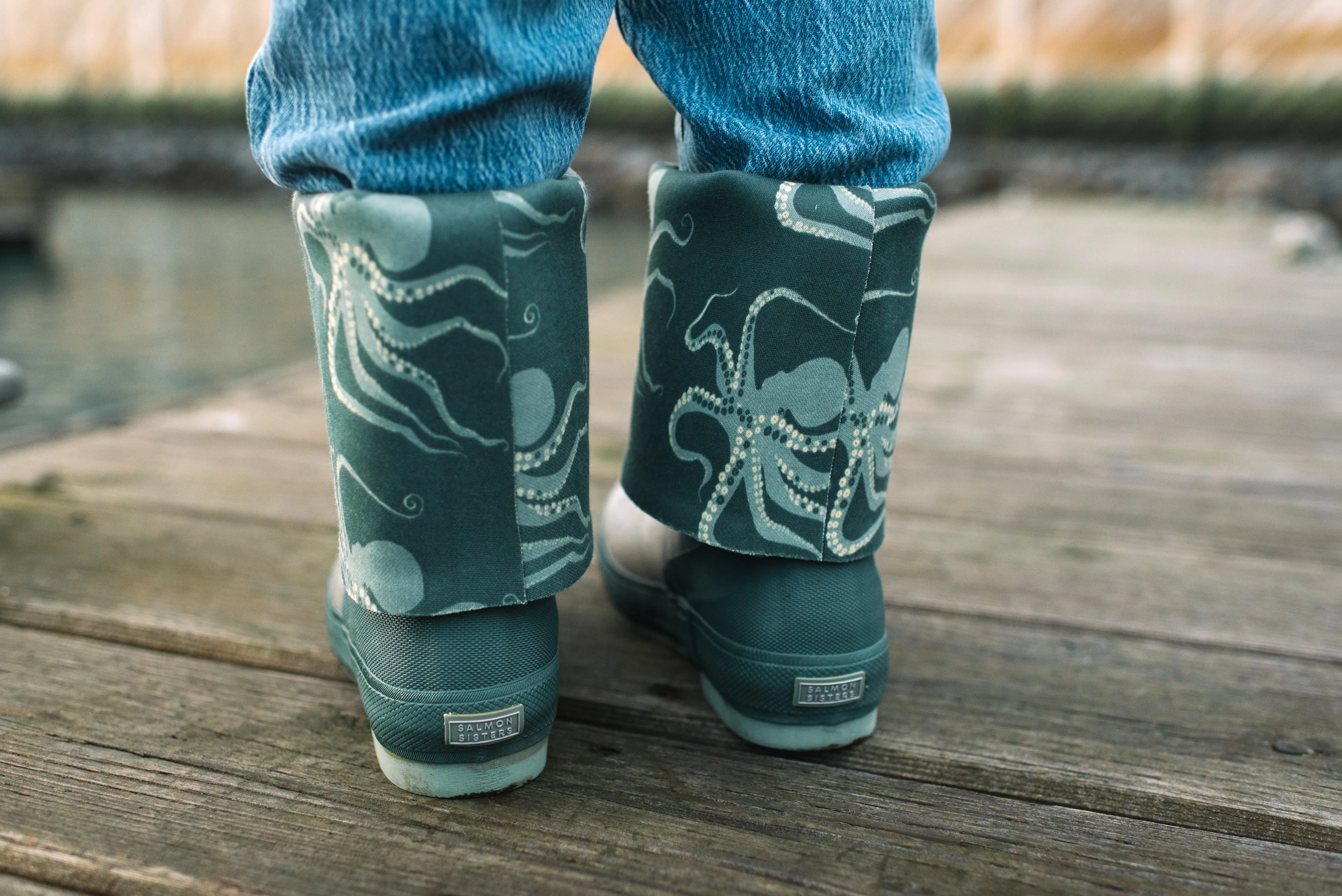 Green Octopus 15" Legacy Boot