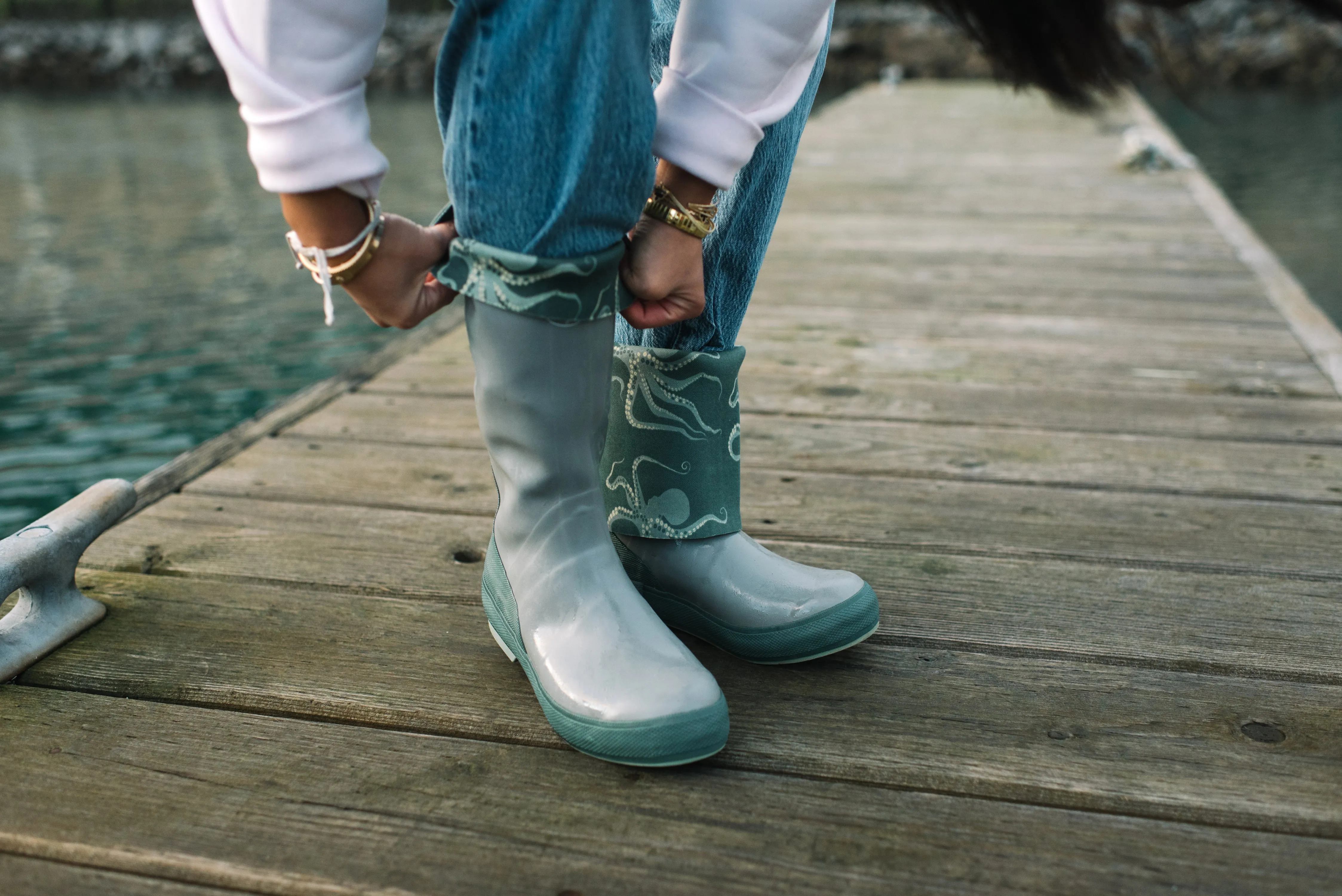 Green Octopus 15" Legacy Boot