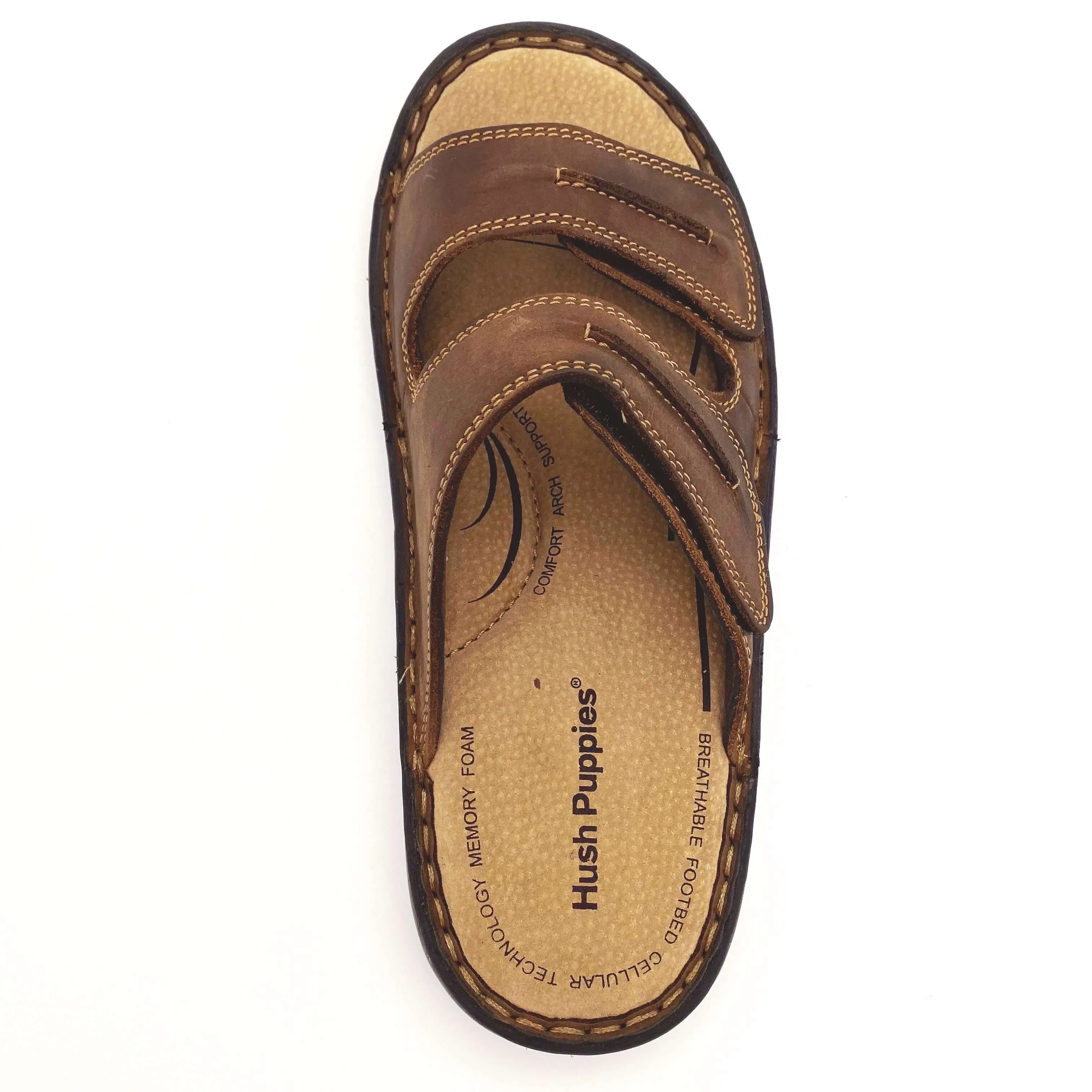 Hush Puppies 'Slider' - Brown