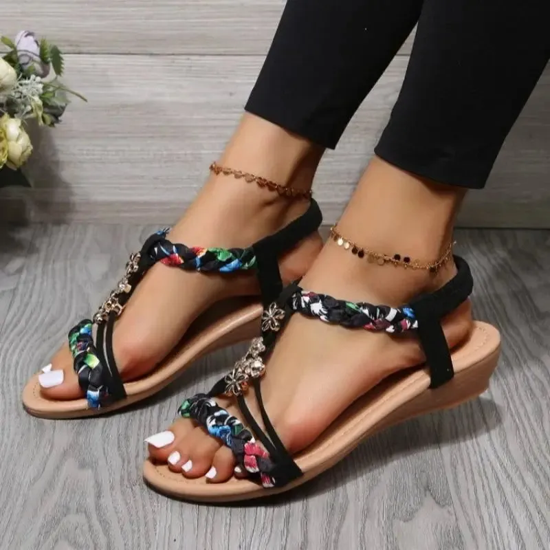 Kylie™ - Woven Flat Sandals