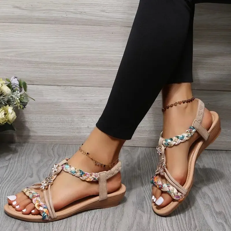 Kylie™ - Woven Flat Sandals