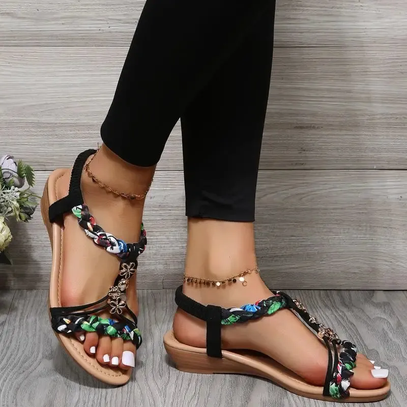 Kylie™ - Woven Flat Sandals