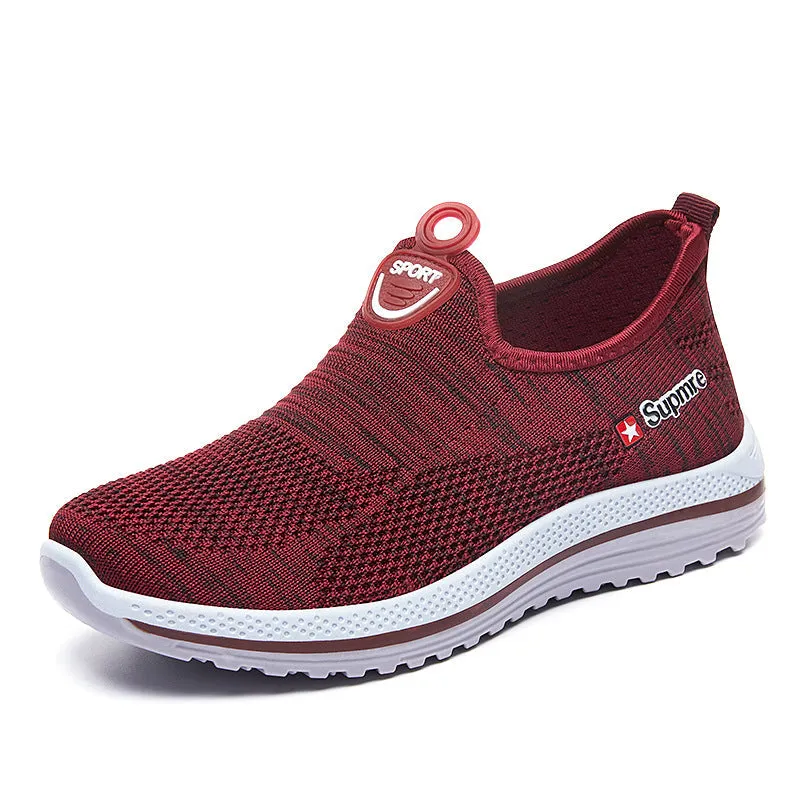 Ladies Pump Slip On Casual Walking Shoes