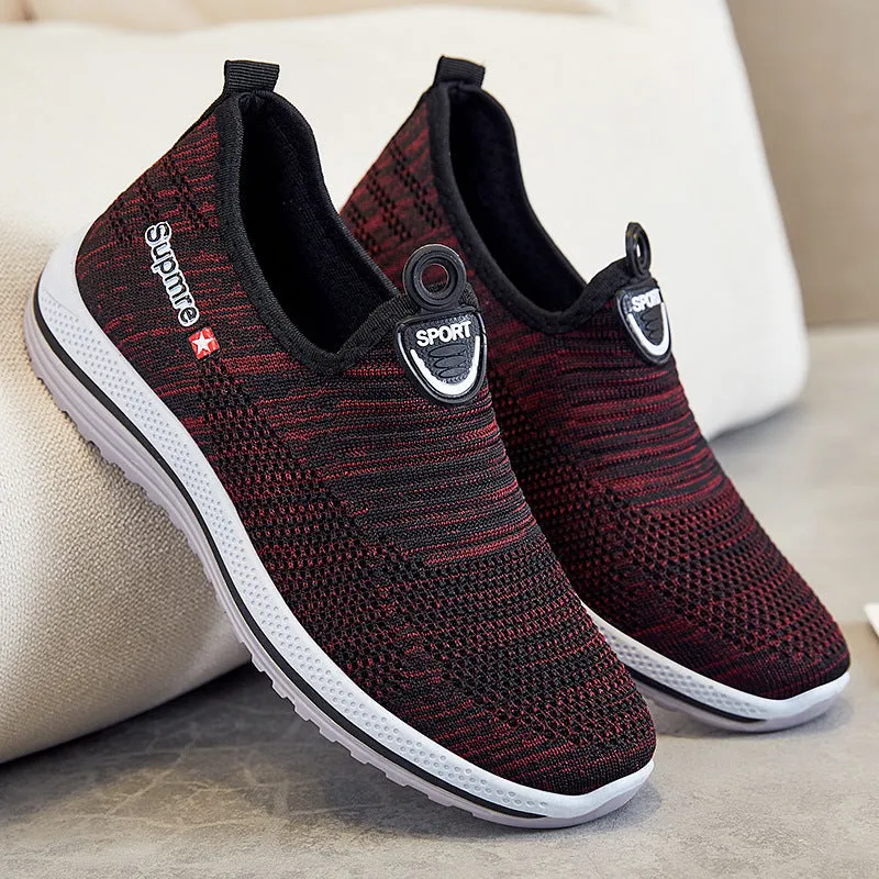 Ladies Pump Slip On Casual Walking Shoes