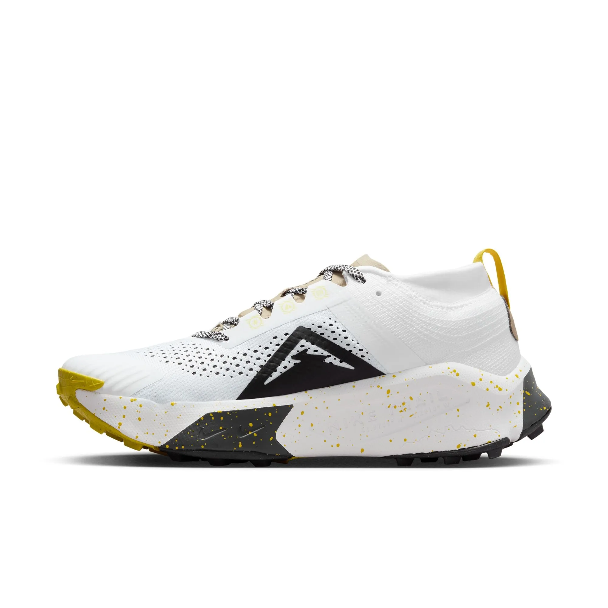 MEN'S ZEGAMA TRAIL - D - 100 WHITE/BLACK