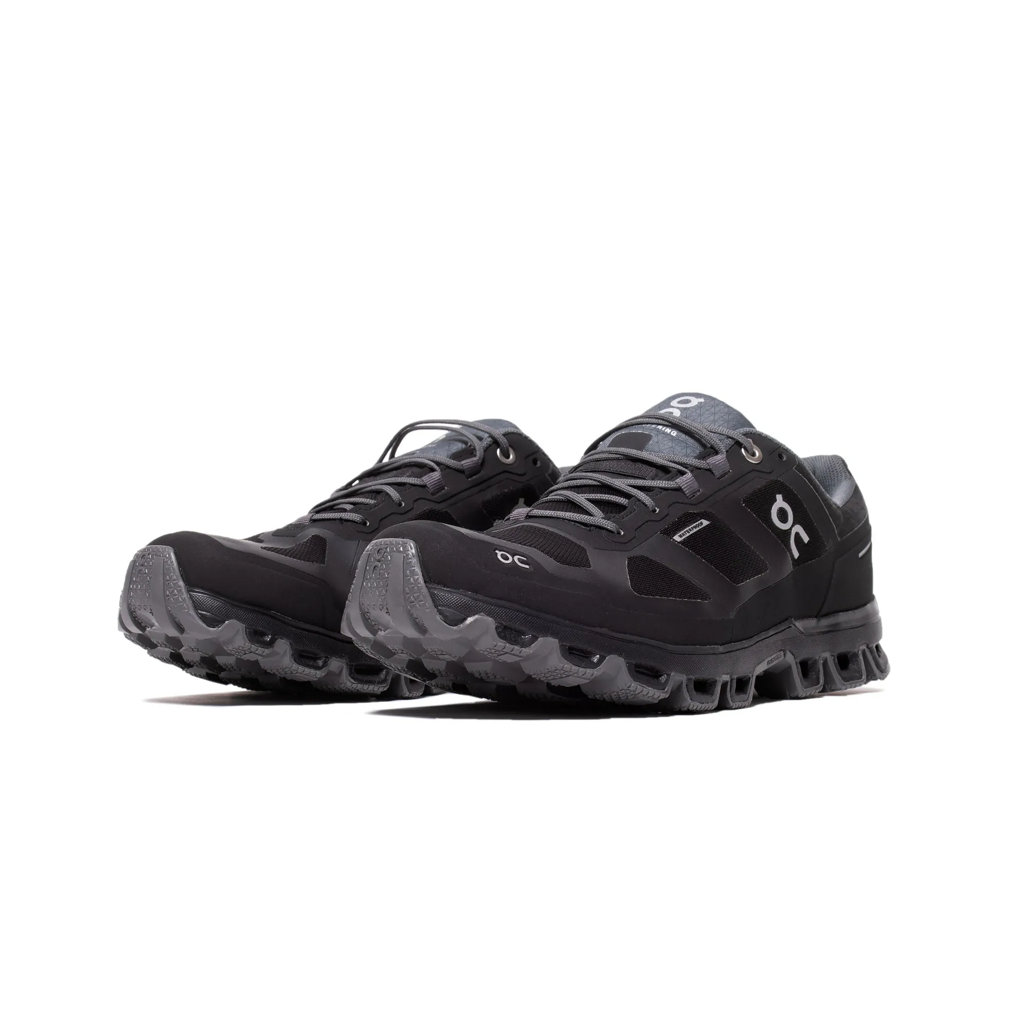 On! Men's Cloudventure Waterproof in Black & Graphite