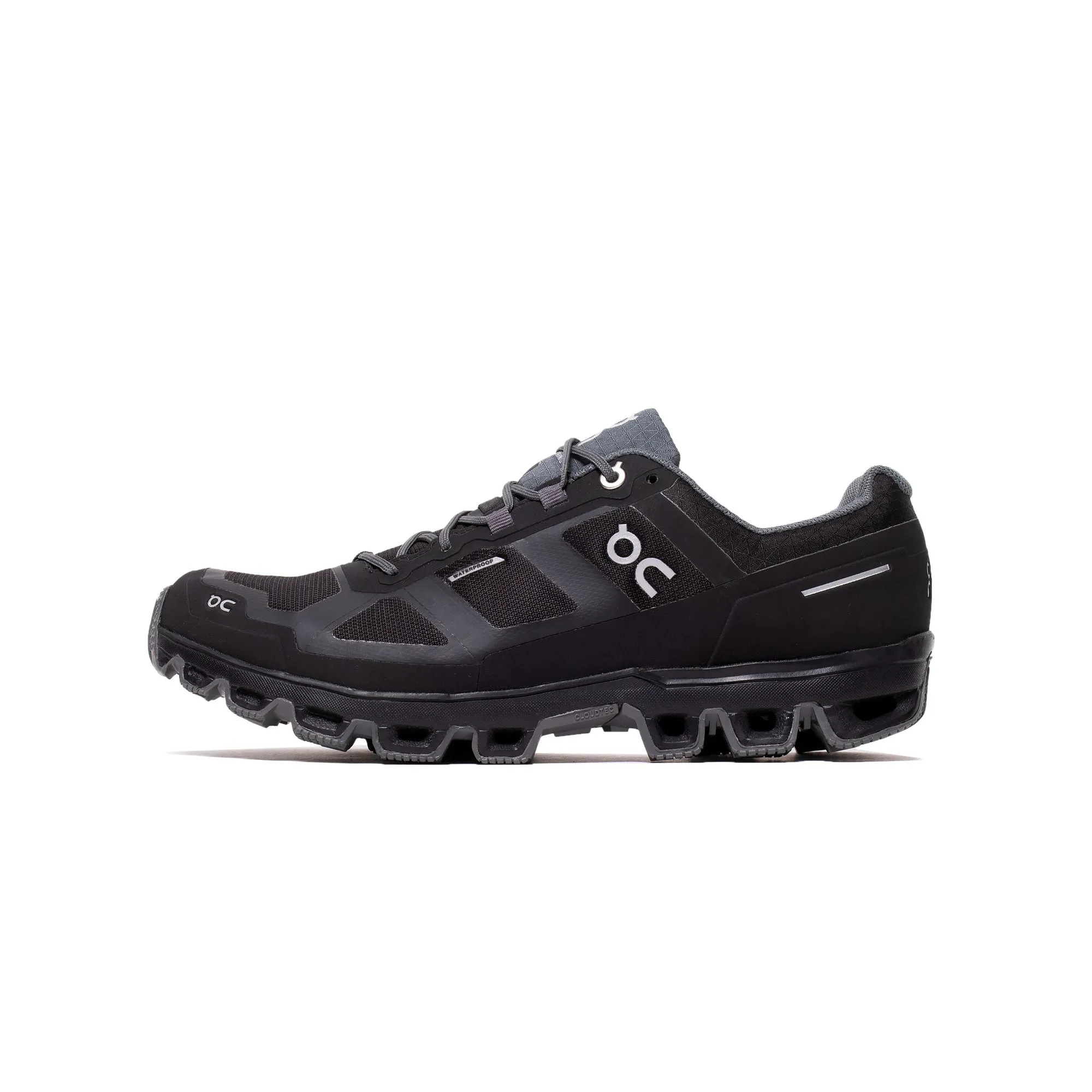 On! Men's Cloudventure Waterproof in Black & Graphite