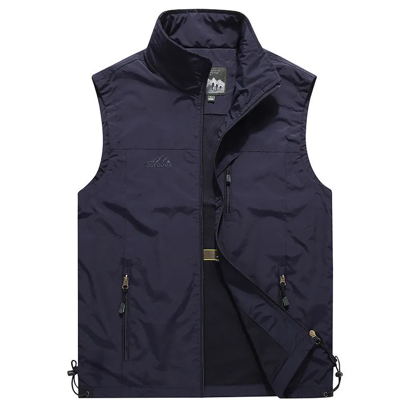 Quick-drying outdoor vest