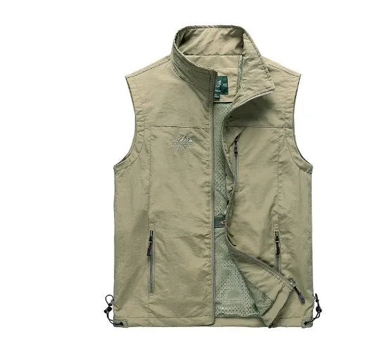Quick-drying outdoor vest