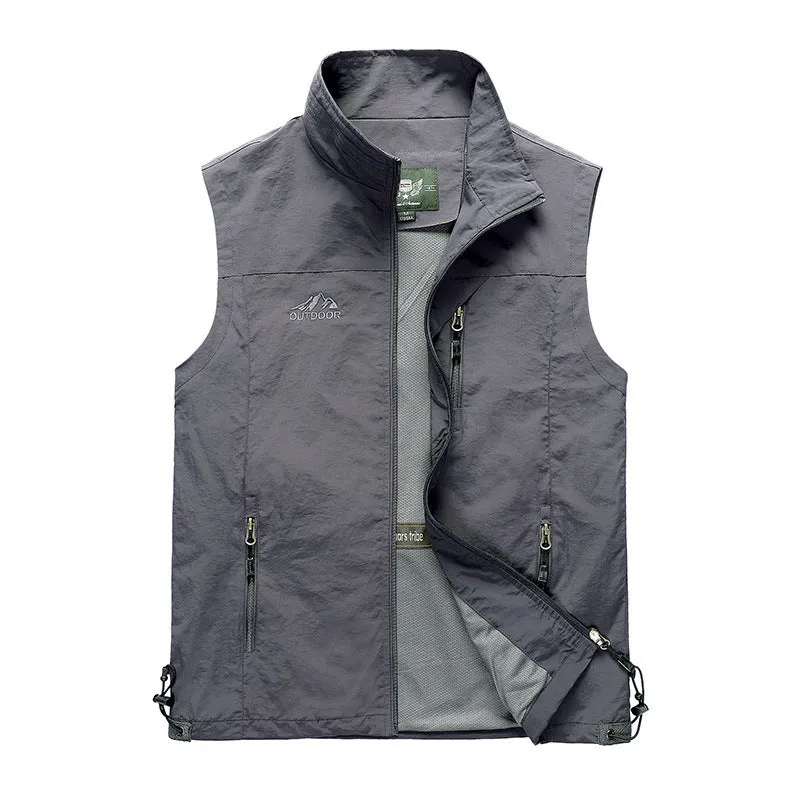 Quick-drying outdoor vest