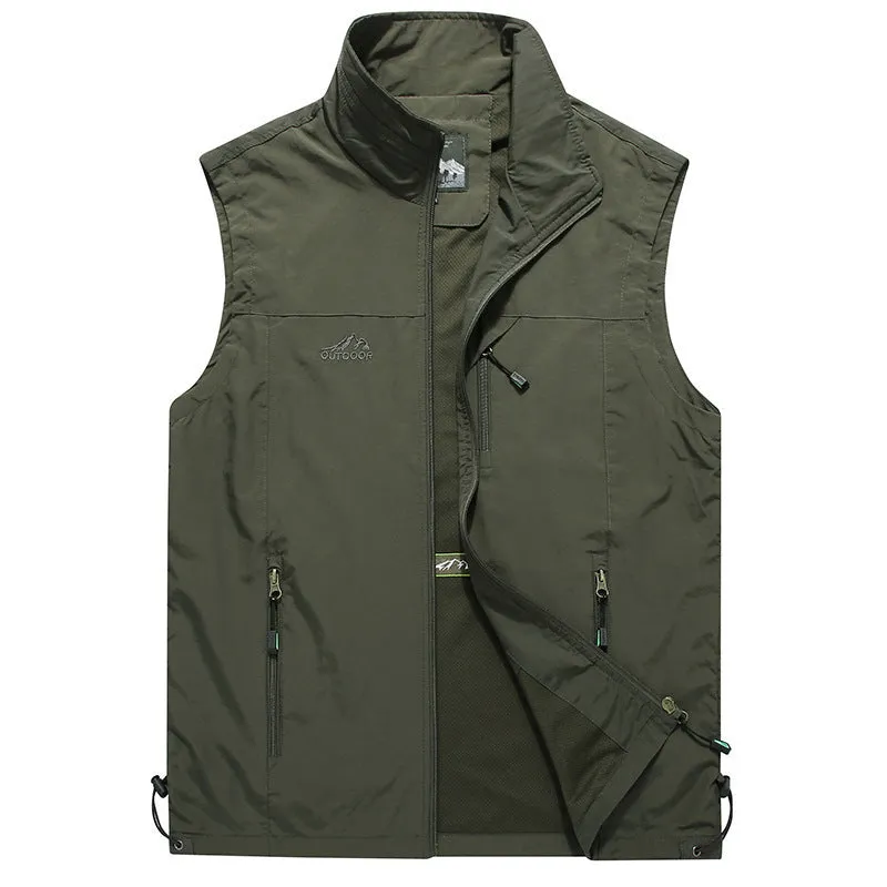 Quick-drying outdoor vest