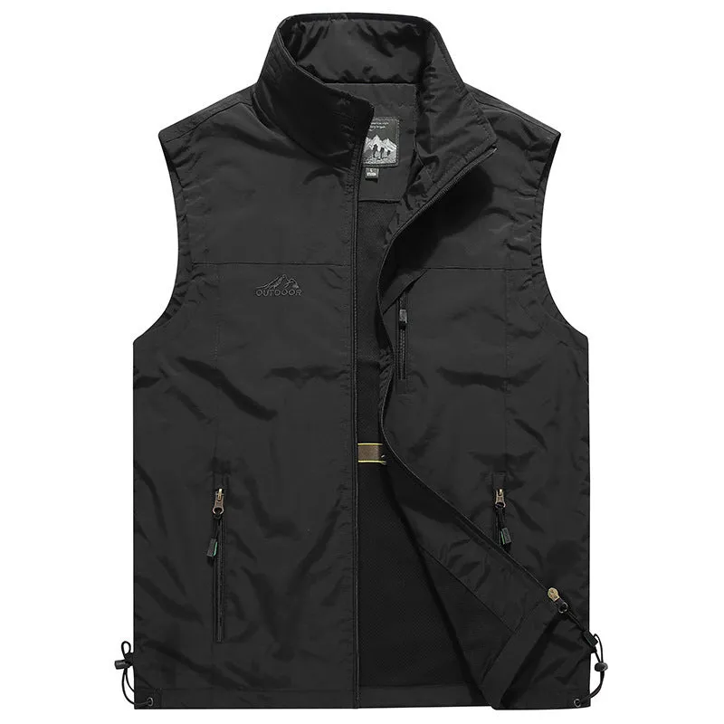 Quick-drying outdoor vest