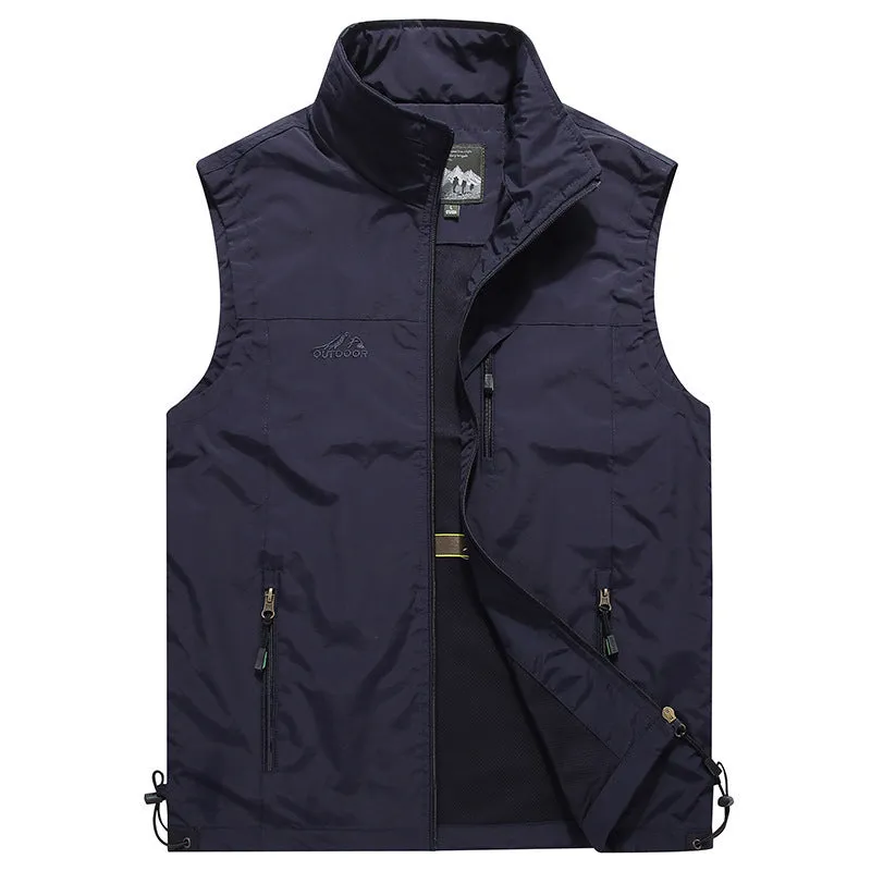 Quick-drying outdoor vest