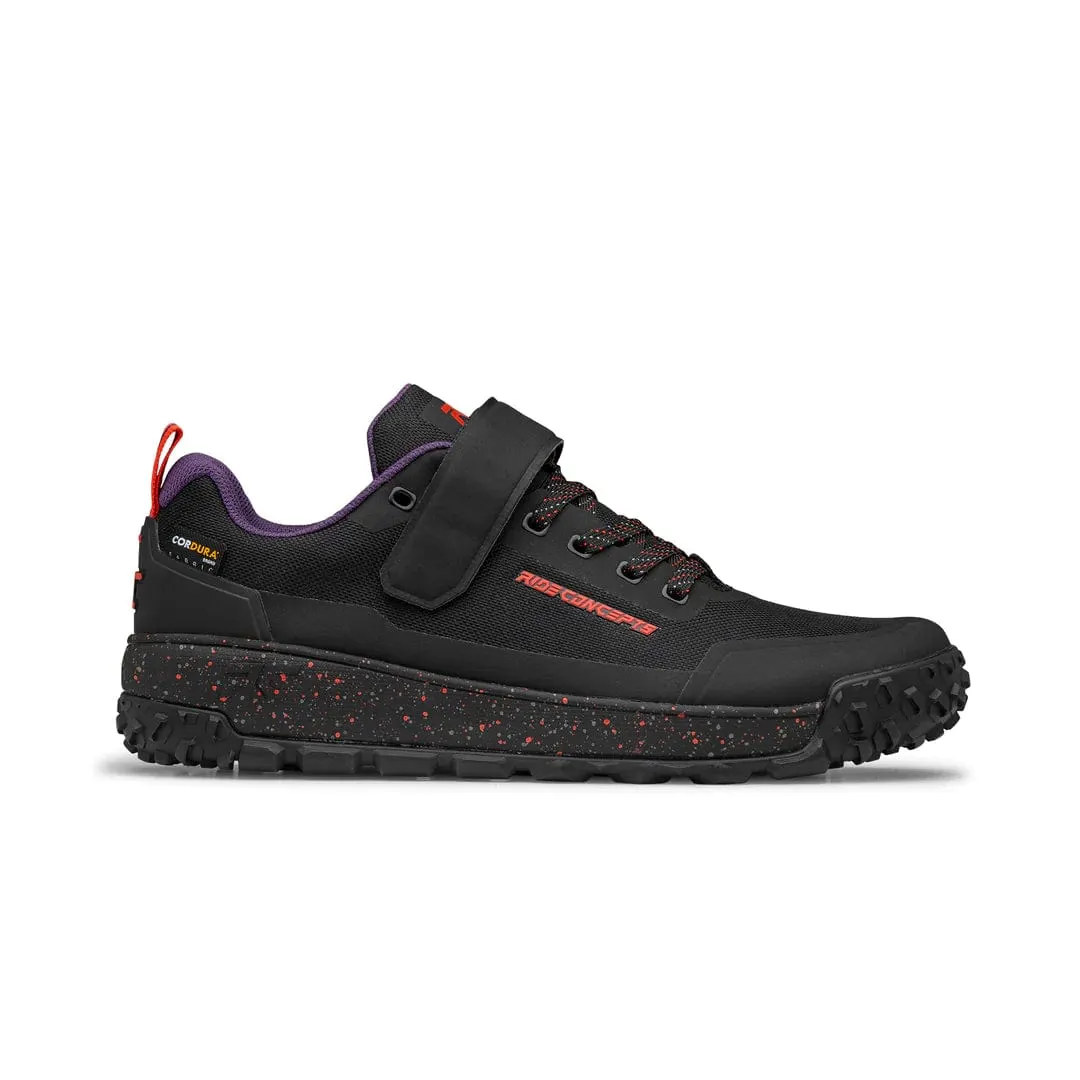 Ride Concepts Tallac Clip MTB Shoes - Black/Red