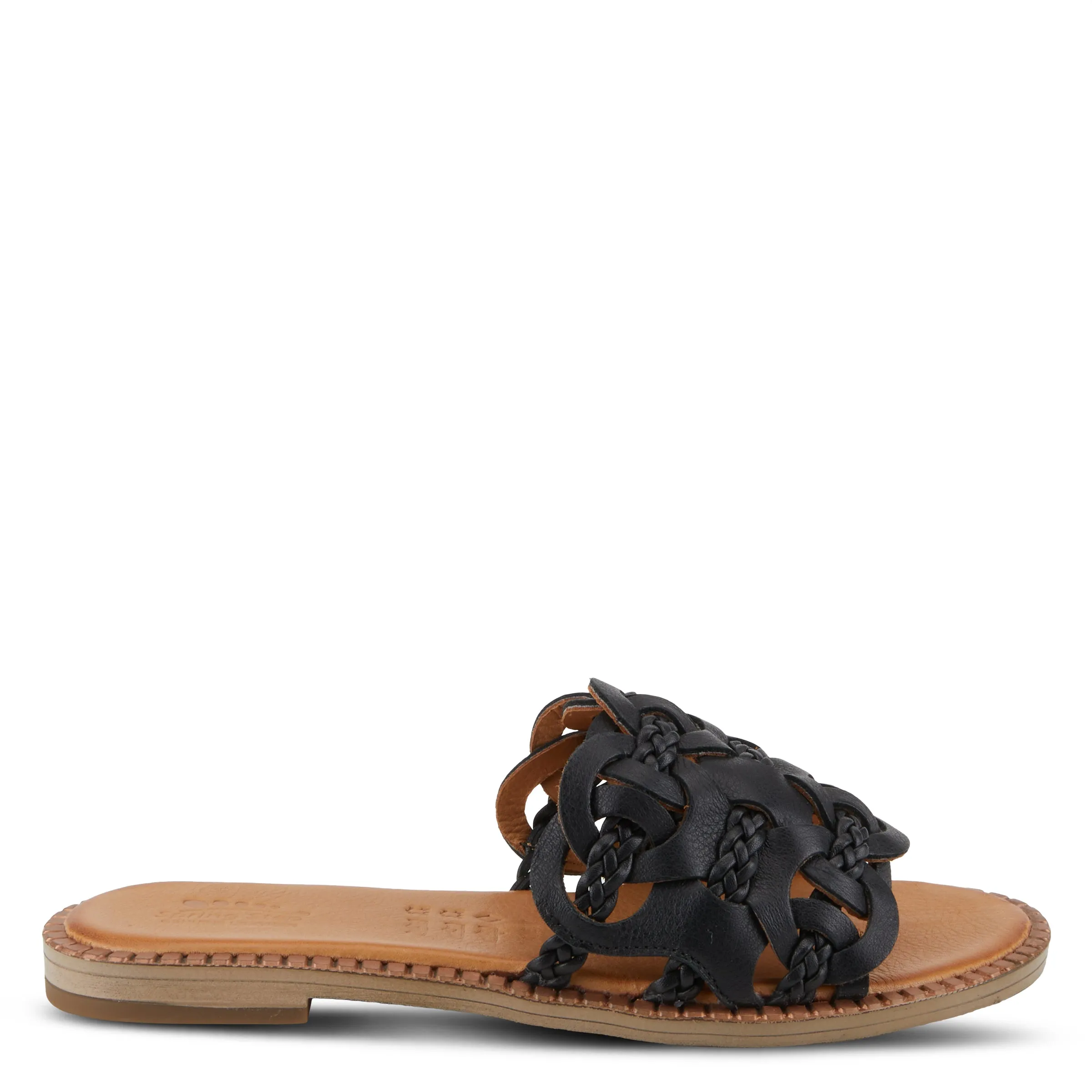 Spring Step Shoes Alysia Women’s Leather Slide Sandals