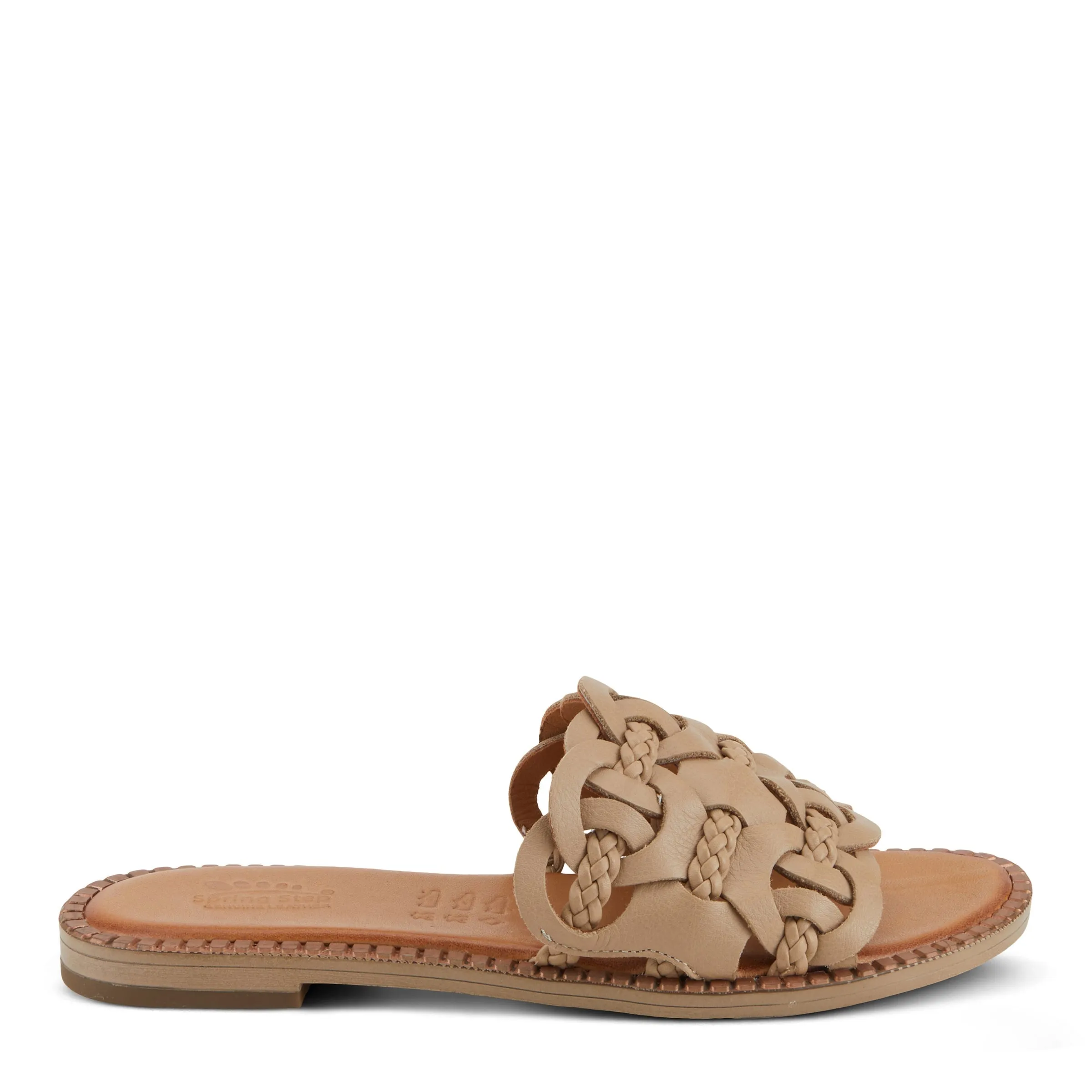 Spring Step Shoes Alysia Women’s Leather Slide Sandals