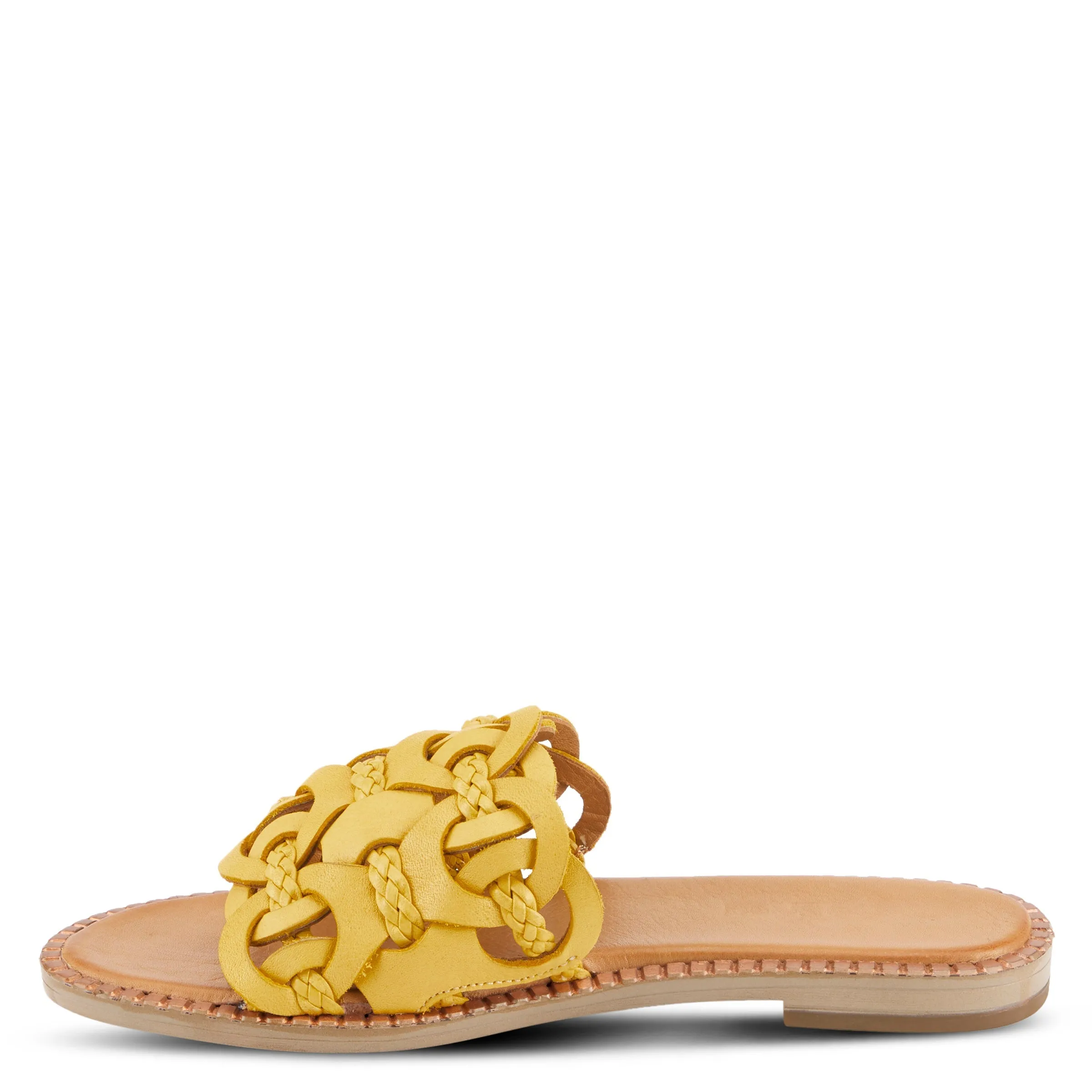 Spring Step Shoes Alysia Women’s Leather Slide Sandals