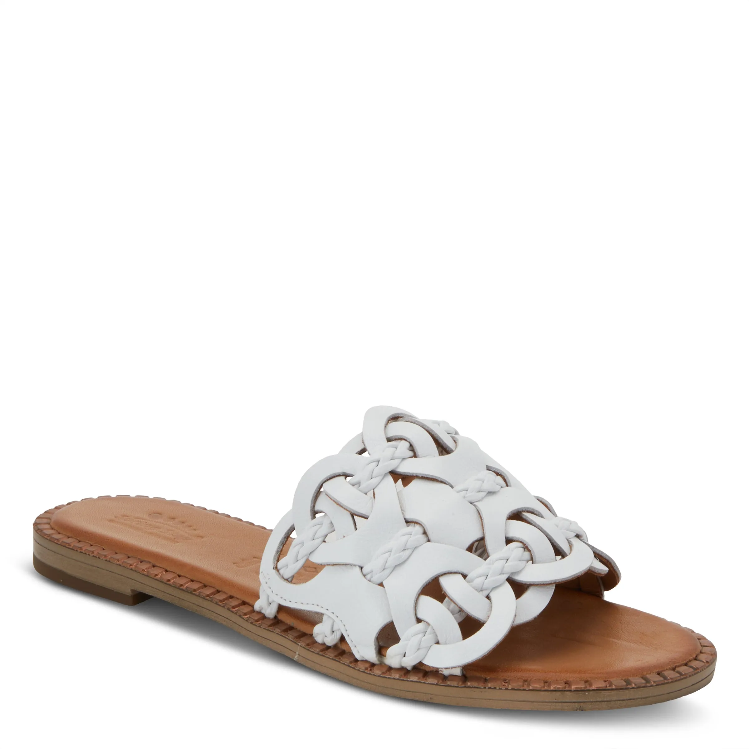 Spring Step Shoes Alysia Women’s Leather Slide Sandals