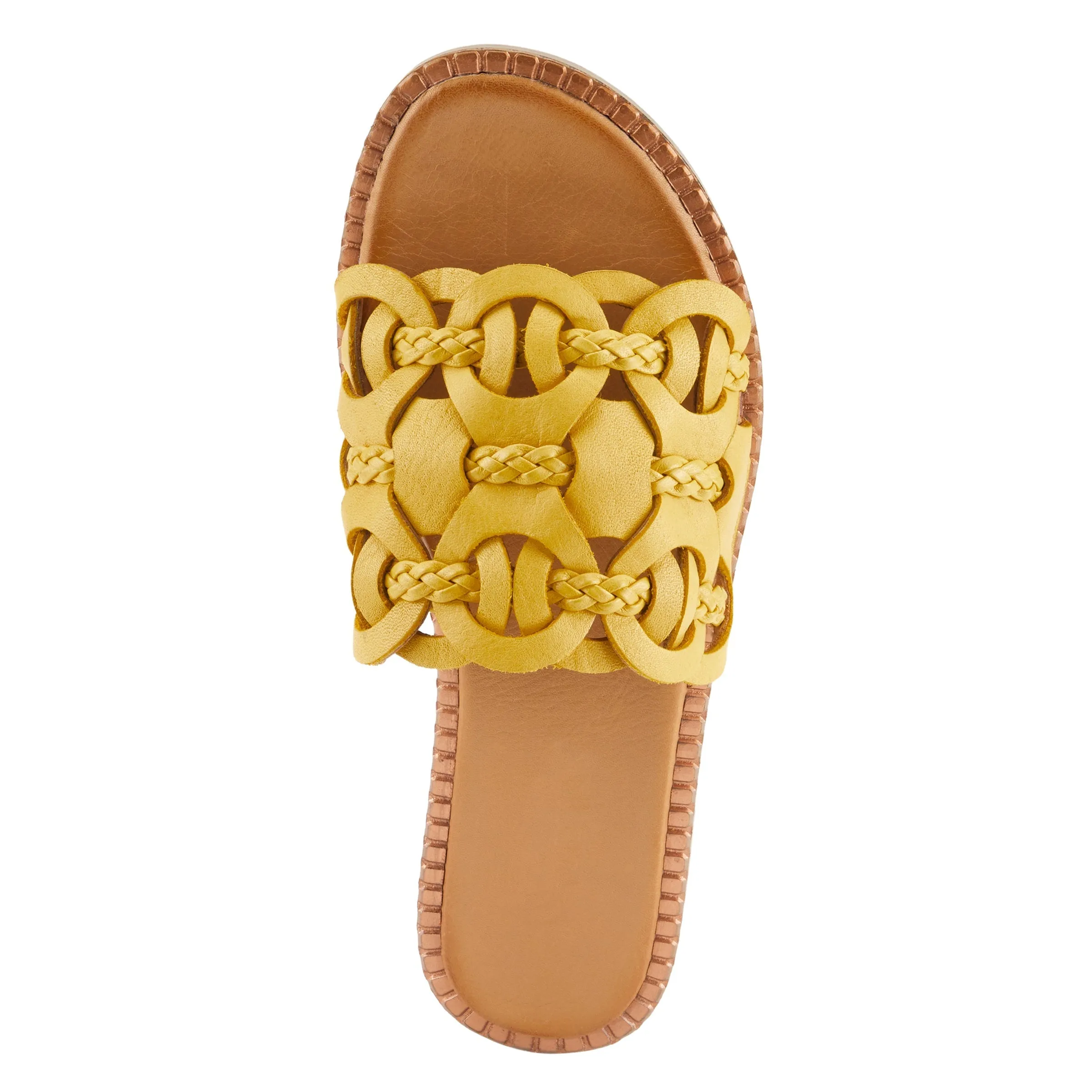 Spring Step Shoes Alysia Women’s Leather Slide Sandals