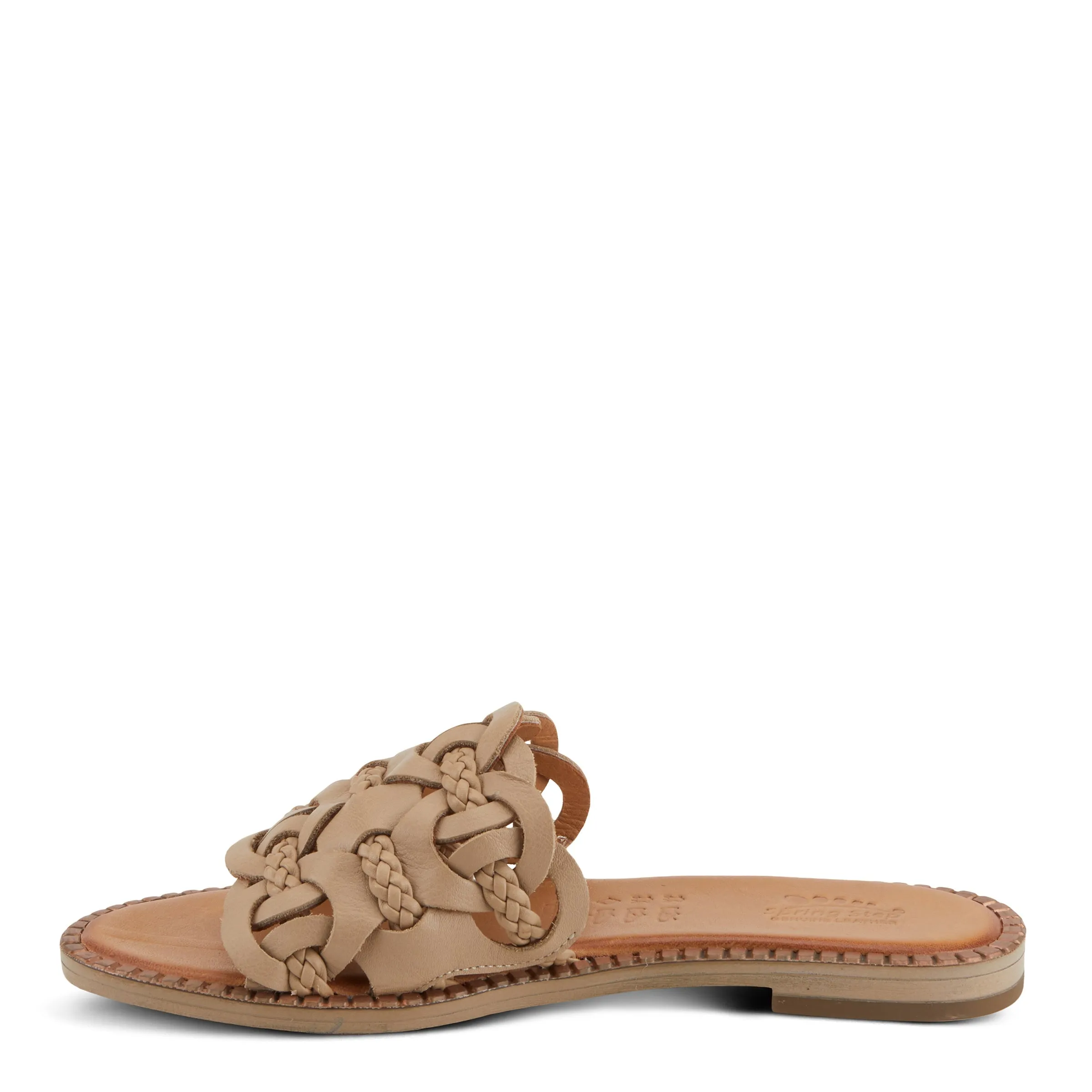 Spring Step Shoes Alysia Women’s Leather Slide Sandals