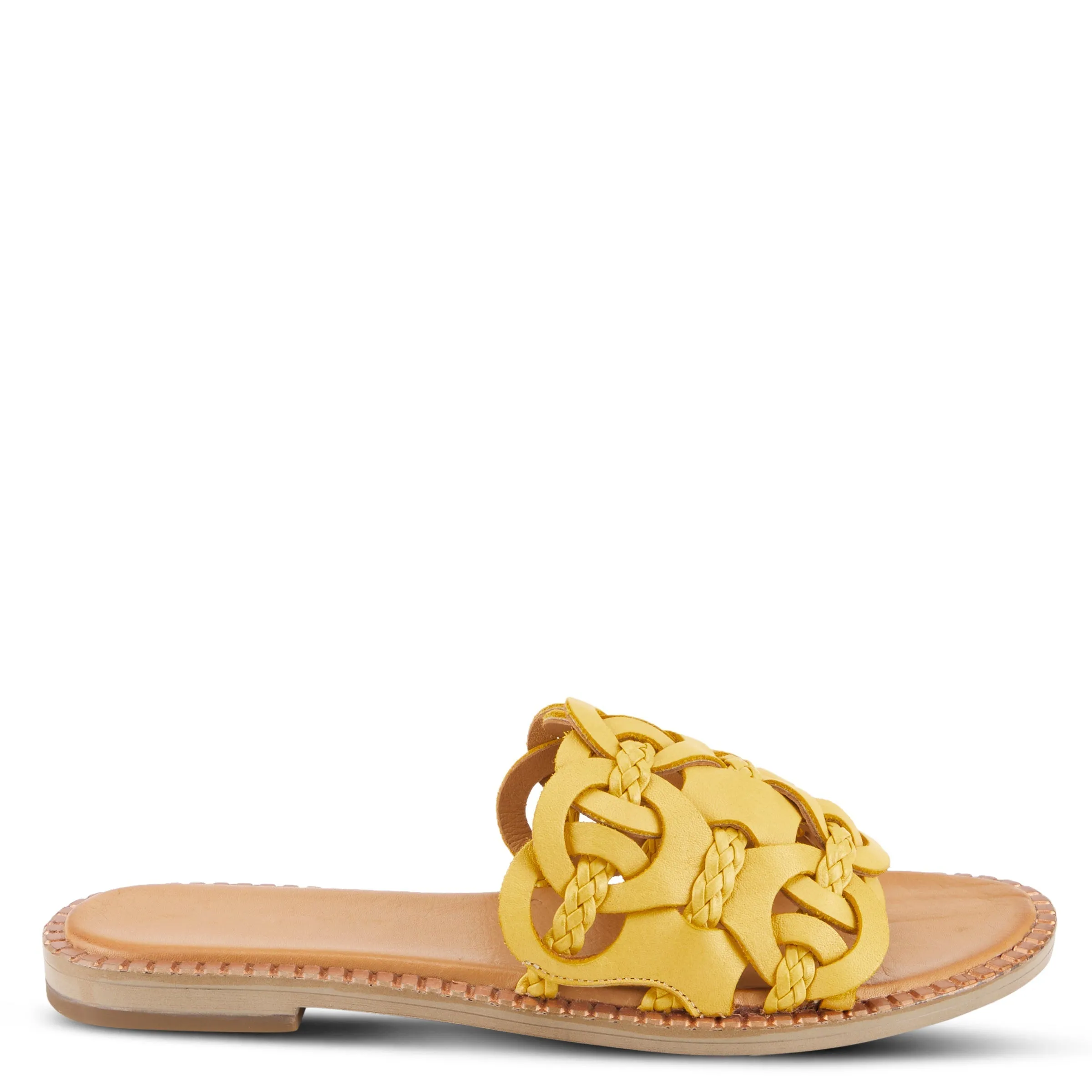 Spring Step Shoes Alysia Women’s Leather Slide Sandals