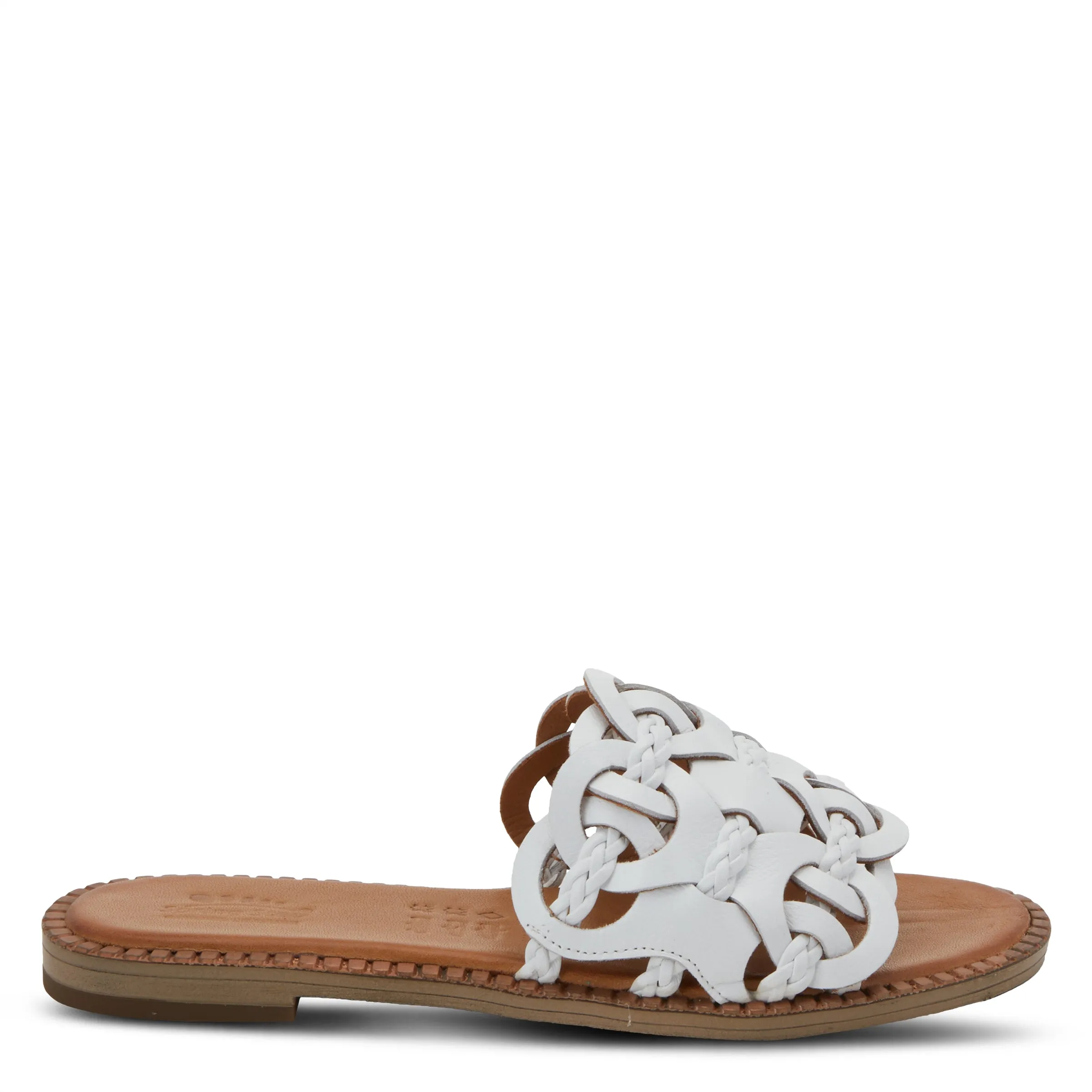 Spring Step Shoes Alysia Women’s Leather Slide Sandals
