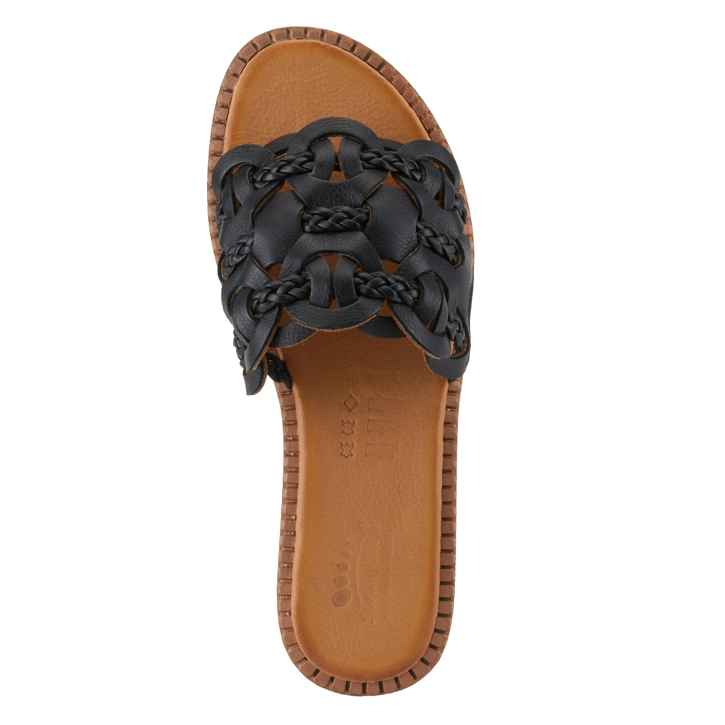 Spring Step Shoes Alysia Women’s Leather Slide Sandals