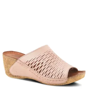 Spring Step Shoes Cunacena Leather Slide Sandal