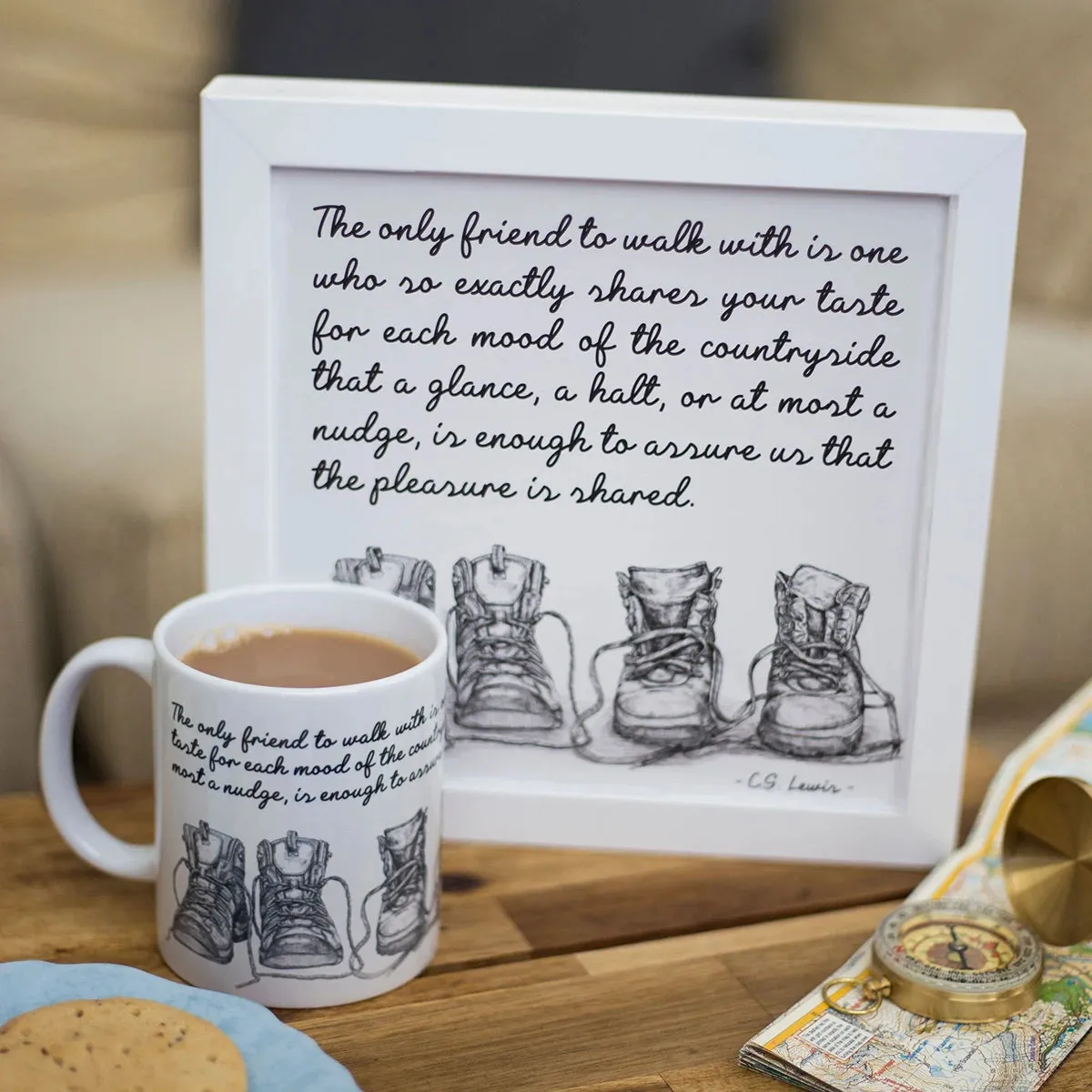 Walking Friendship Mug